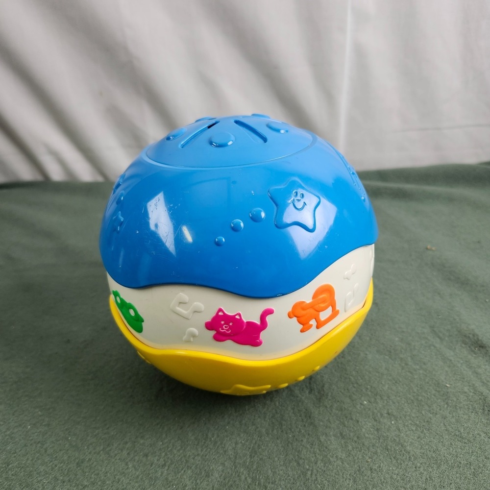 Vintage Fisher Price Fun Sounds Ball 1995 - Over 50 Sounds!‎ Tested and works!